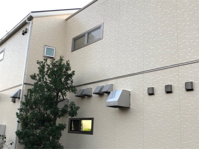 さいたま市緑区の老人ホーム施設にて、屋根外壁塗装を無機塗料を使用して行いました